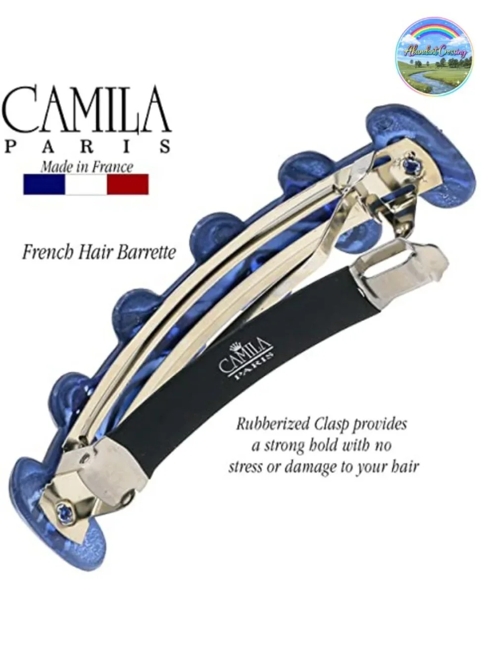 3.75in Automatic Clasp Hair Barrette Strong Hold No Slip